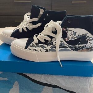 RIPNDIP Great Wave High-Top Sneakers